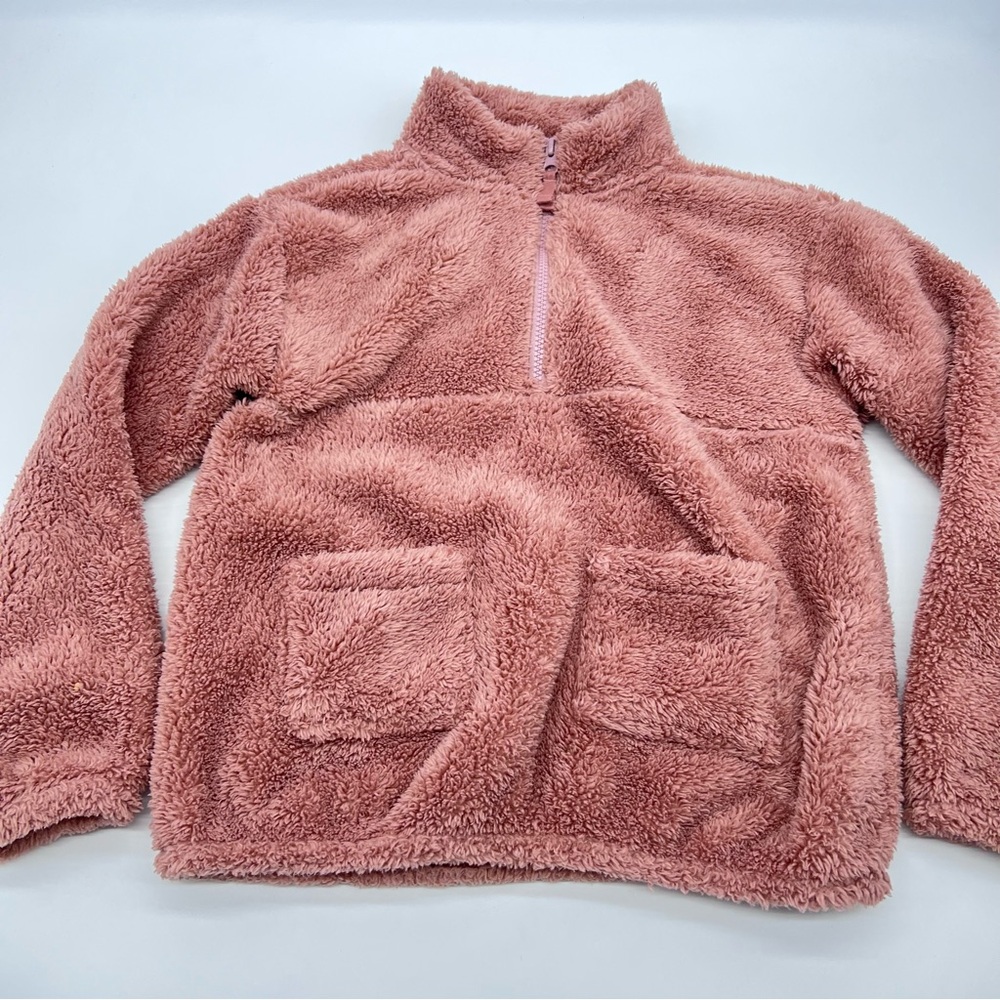Crewcuts Pink Fleece Kids Hoodie